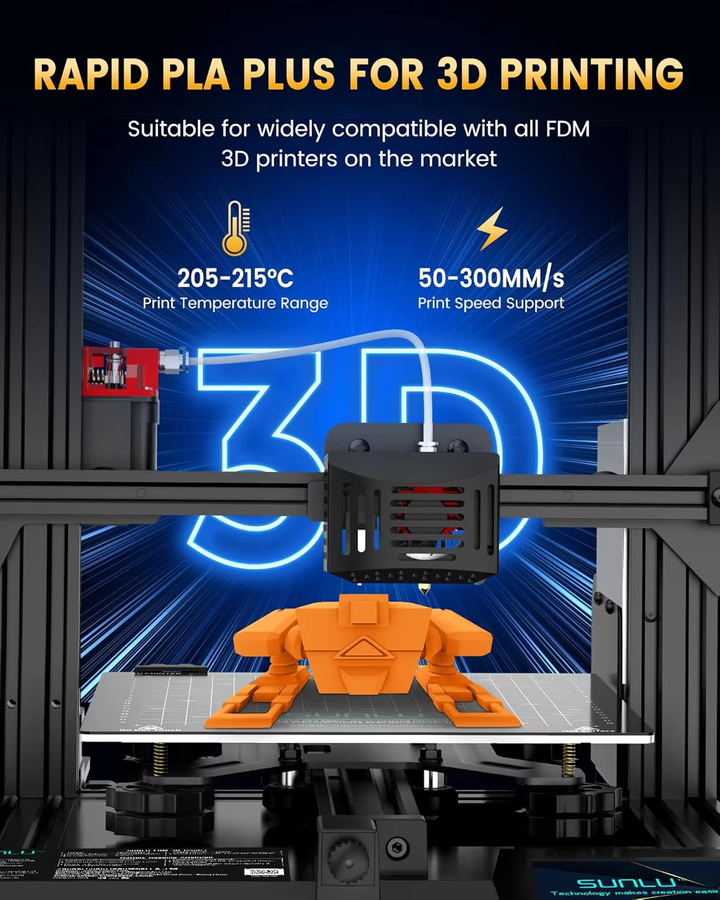 JAYO PLA Plus 2.0 Filament für FDM 3D-Drucker, 3,3 kg - Bild 6