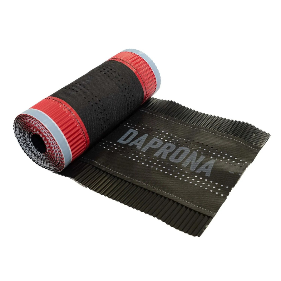 Daprona Firstrolle Alu Super Vent Schwarz zur Dachfirst-Abdichtung, Breite: 230 mm, Länge: 5 m - Bild 2
