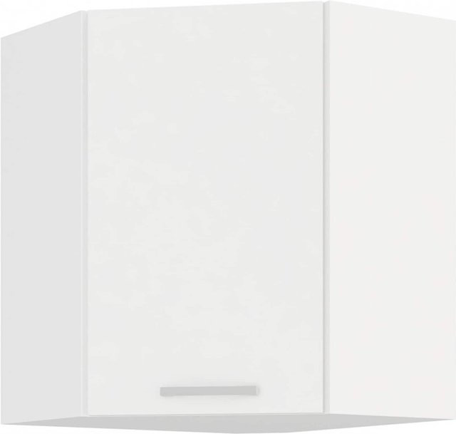 EKO White Eckhängeschrank in Weiss matt für deine Einbauküche B/T: 58 x 58 cm - Bild 1