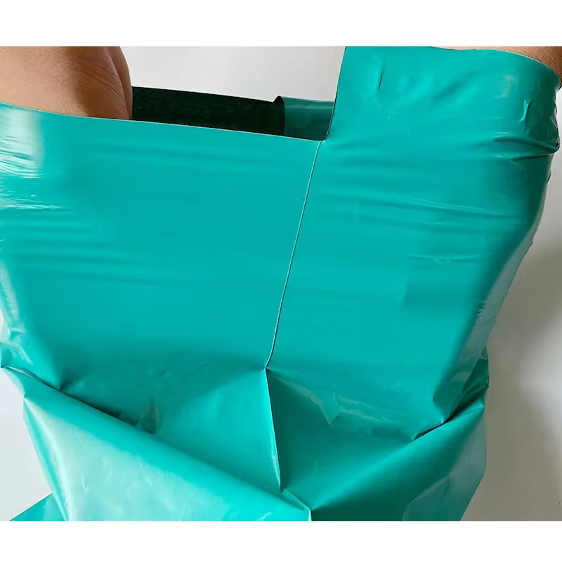 INPLUSTOP Versandtaschen aus Kunststoff in Grün, 50 Stück wasserdichte Mailing-Taschen mit Selbstklebeverschluss, B: 30,0 cm x H: 17,0 cm - Bild 5