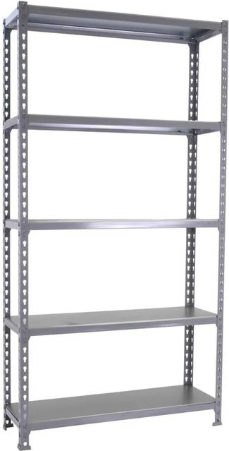 PROREGAL Schwerlastregal Big Metal Shark Grau, H x B x T: 200 x 110 x 30 cm, Fachlast 200 kg - Bild 1