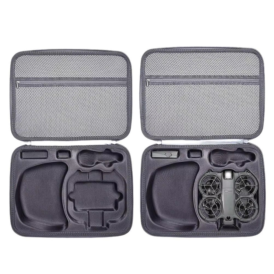 DJI NEO 2 Tragbare Aufbewahrungstasche in Grau, Stoßfeste Schultertasche mit großer Kapazität für Drohnen-Schutz und Zubehör - Bild 3