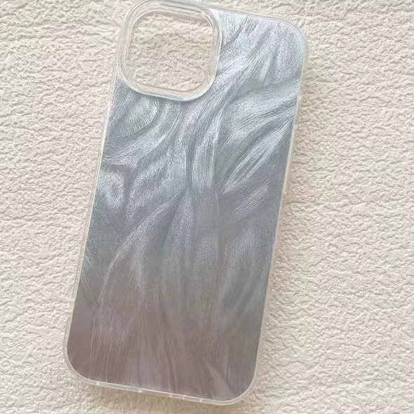EUCAGR Luxus Handyhülle mit Laser Silber Gradienten für OPPO A6 Pro 5G, OPPO A6 Pro 4G und OPPO F31 5G - Bild 2