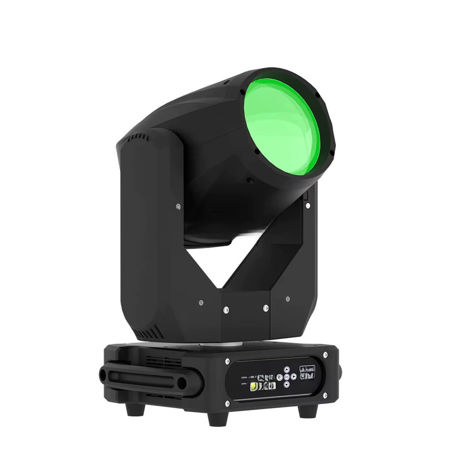 SHEHDS Moving Head Licht 275W mit Doppelprisma und DMX512, RGB Effektstrahler in Schwarz - Bild 5