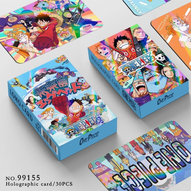 Bandai One Piece Piraten, Sammelkarte, 30-teiliges Set, bunt, Pappe / Karton - Bild 1