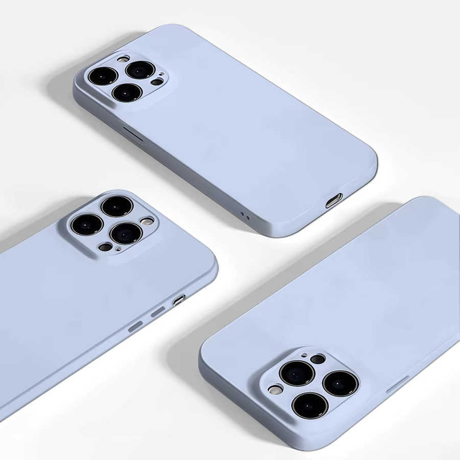 Aurea Case Matte Bumper MagSafe Schutzhülle für iPhone 17 16 15 14 13 Pro Max Hellblau - Bild 2