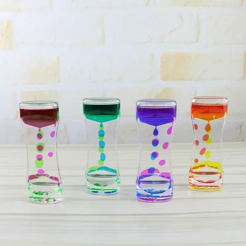Sensorisches Bubbler-Spielzeug aus Glas und Kunststoff in mehrfarbigem Design für Stressabbau und Bürodekoration - Bild 2