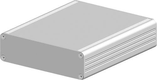 Fischer Elektronik AKG 105 22 100 ME 10023214 Profil-Gehäuse aus Aluminium eloxiert in Silber, B/T/H: 100 x 105 x 22 mm - Bild 1