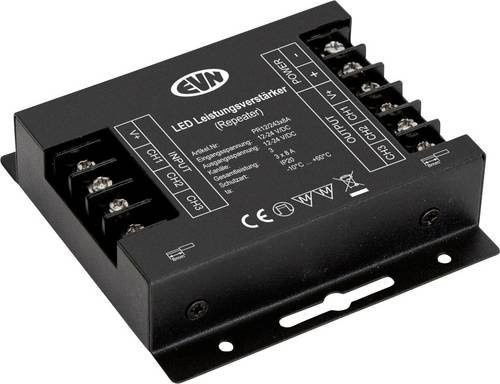 EVN PR12/24-3x8A Driver Verstärker in Schwarz aus Metall - Bild 1