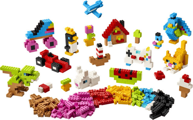 Lego Classic Kreative Bunte Steine Konstruktionsspielzeug ab 5 Jahren - Bild 3