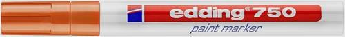 Edding Lackmarker 750 Permanent Marker Orange mit Rundspitze 2-4 mm - Bild 1