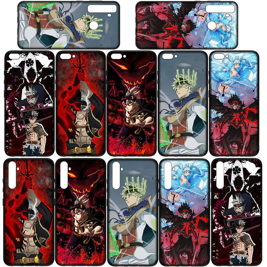 Handyhülle MINISO Cartoon Asta Black Clover für Motorola Moto Edge, Samsung Galaxy S25, iPhone 17 16 15 und Xiaomi Redmi Note 14 13 Pro Max, Farbe: Multicolour - Bild 2
