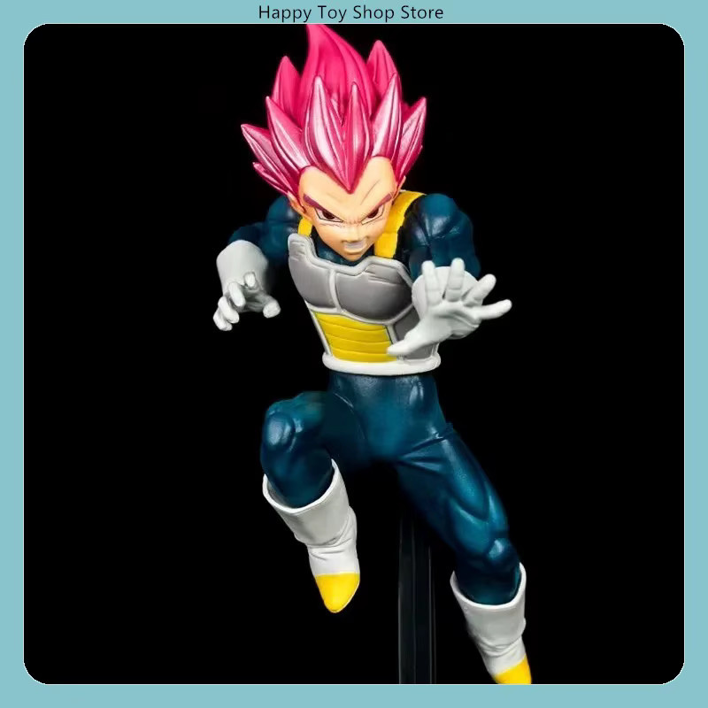 Bandai Dragon Ball Saiyajin Gott Vegeta, Anime Figur, 19cm - Bild 1