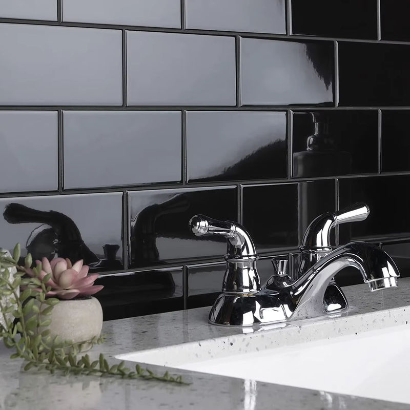 10 Stück Vividtiles 3D Ziegel Wandaufkleber aus Vinyl, wasserdicht und hitzebeständig für Küche und Backsplash - Bild 6