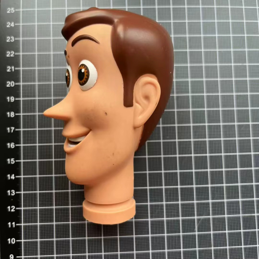 Disney Woody Tris Puppe Köpfe, Puppenzubehör, Braun, Grau, Kunststoff - Bild 2