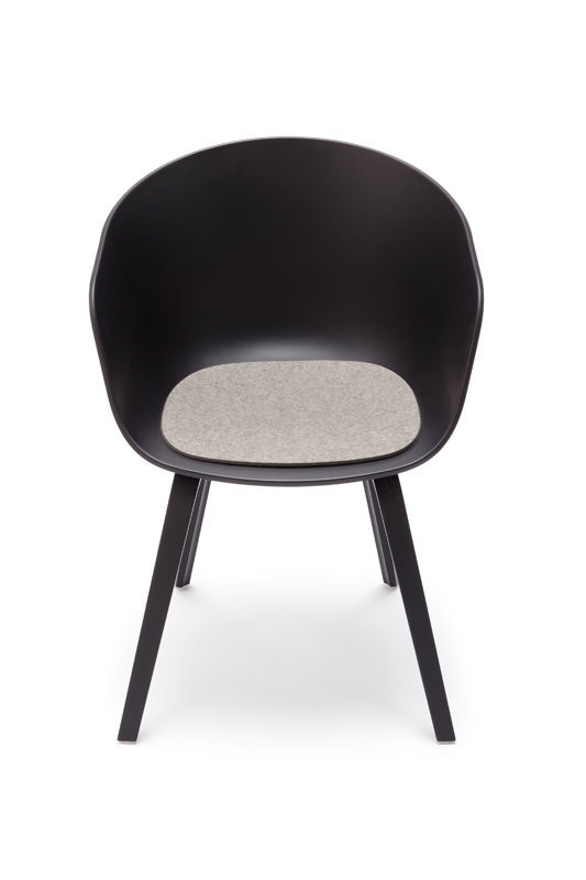 Hey-Sign Sitzauflage AAC About A Chair aus Filz in Grau - Bild 2
