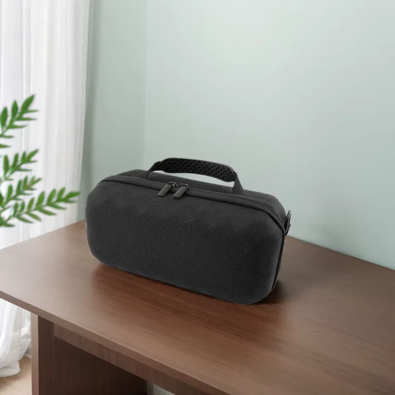 Harte EVA-Reisetasche in Schwarz mit verstellbarem Schultergurt für den JBL Charge 6 Bluetooth-Lautsprecher - Bild 4