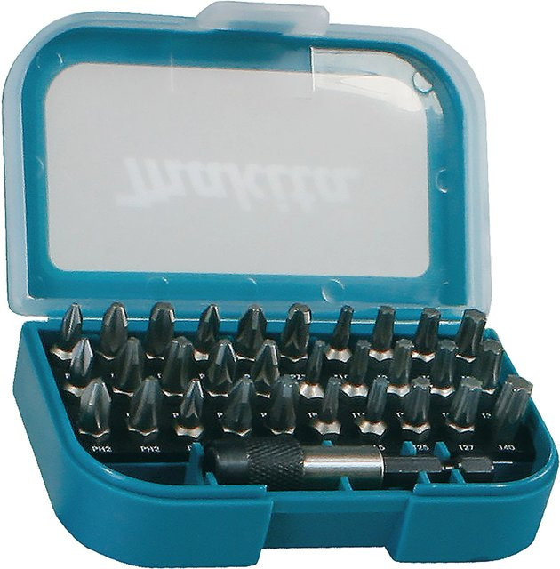 Makita Bit-Set 31-teilig in Blau P-73374 - Bild 2