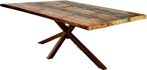 SIT Tisch TABLES & CO aus Holz in Braun mit Live Edge Design, Höhe: 76 cm, Tiefe: 100 cm - Bild 1