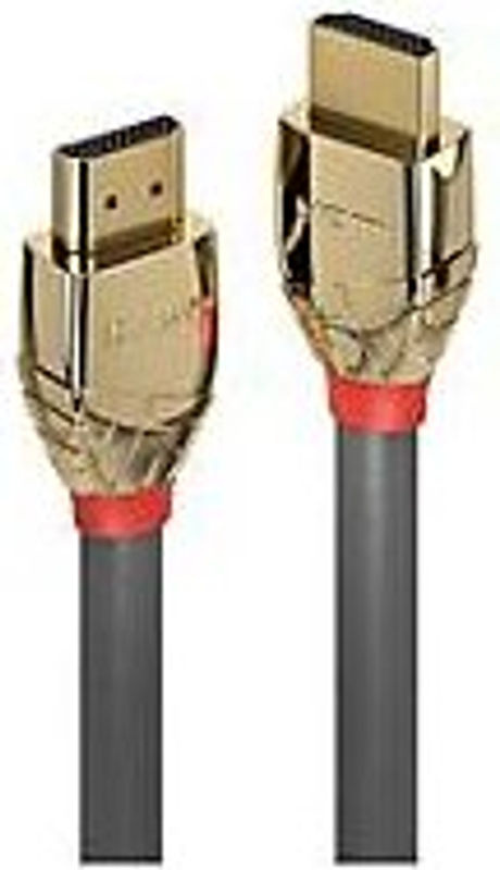 Lindy Gold Line Ultra High Speed HDMI-Kabel Grau, Länge: 2,0 m, 10K Unterstützung - Bild 2