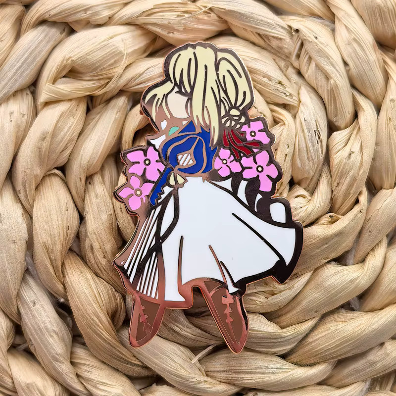 Bandai Anstecknadeln Violet Evergarden, Emaille, Unisex - Bild 3