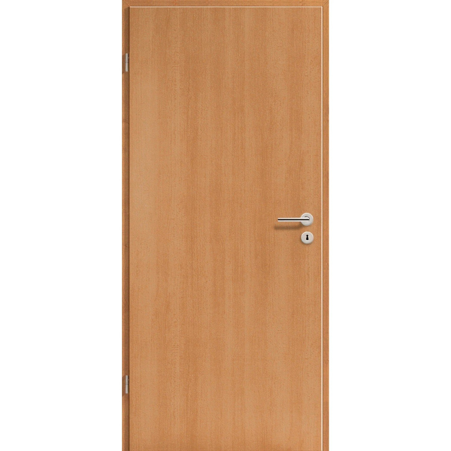GetaDoor Dekorfolie Zimmertür Holznachbildung Buche Braun, Breite: 61 cm, Höhe: 198,5 cm, Anschlag Links - Bild 2