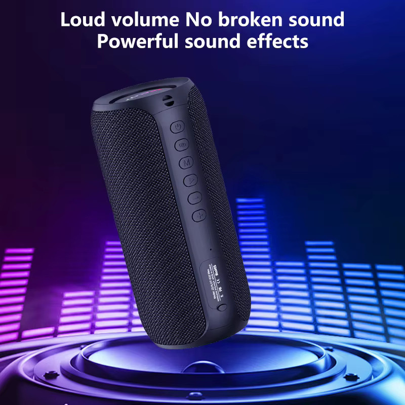 Zealot S32 MAX Tragbarer Subwoofer-Funklautsprecher für den Außenbereich, Wasserdicht IPX5, Dual-Pairing, Schwarz - Bild 3