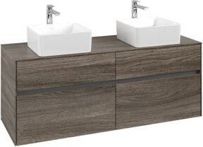 V&B Waschtischunterschrank Collaro für 2 Waschbecken B/T/H: 140 x 54,8 x 50 cm - Bild 1