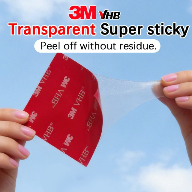 3M VHB Transparentes Doppelseitiges Klebeband für Automobildekoration - Bild 1