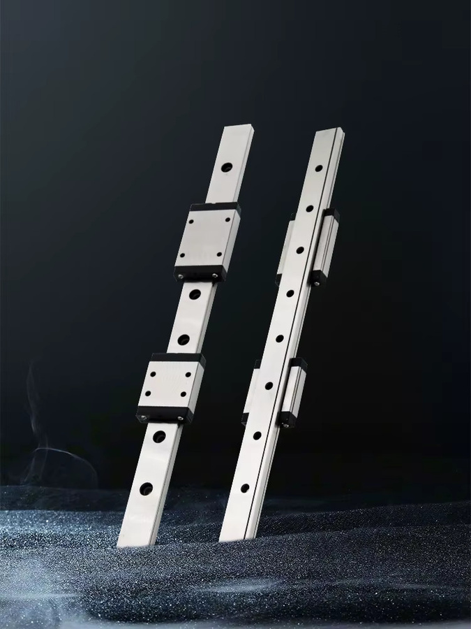 KYDCN Miniatur-Linearführungsschiene mit Linearblock MGN7 MGW7 CNC-Gleitsystem 100–550 mm - Bild 2