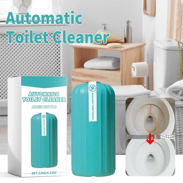 ARI Automatischer Toilettenbeckenreiniger in Flaschen zur Fleckenvermeidung, Grau/Türkis, 120 ml - Bild 1