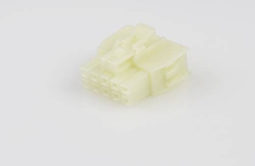 Molex Buchsengehäuse-Kabel 1053082210 in Beige und Weiß aus Kunststoff - Bild 1