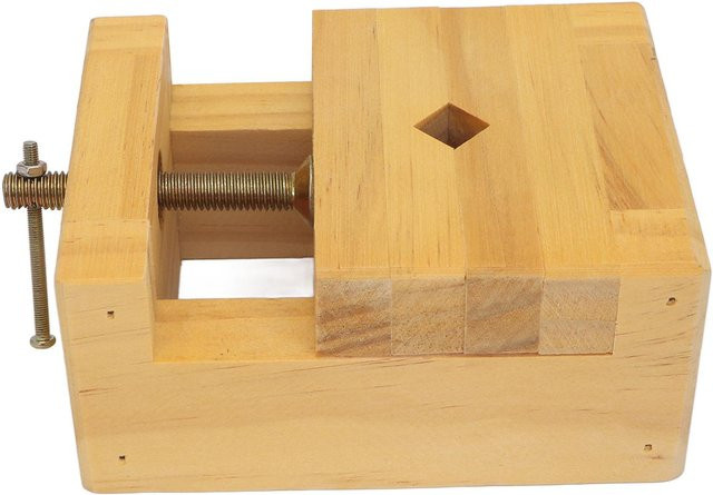 Shoemst Holzschnitzklemme beige – Ergonomisches und tragbares Schnitzwerkzeug für DIY-Skulpturen und Handarbeiten - Bild 1