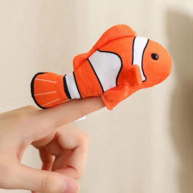 Yiran Health & Beauty Mini-Fingerpuppen, Plüschpuppe, Meerestiere, ab 14 Jahren - Bild 1
