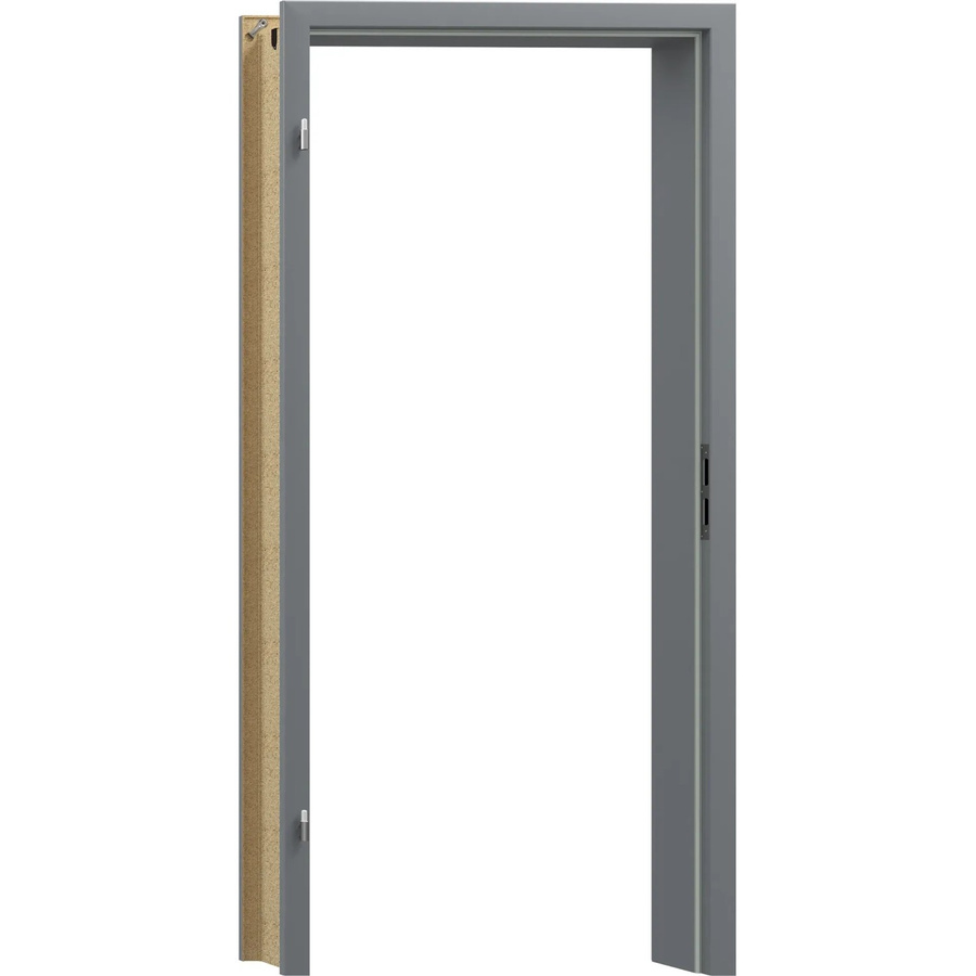 GetaDoor Türzarge GLN747 modern in Staubgrau, B/H: 73,5 x 198,5 cm, Anschlag Links - Bild 2