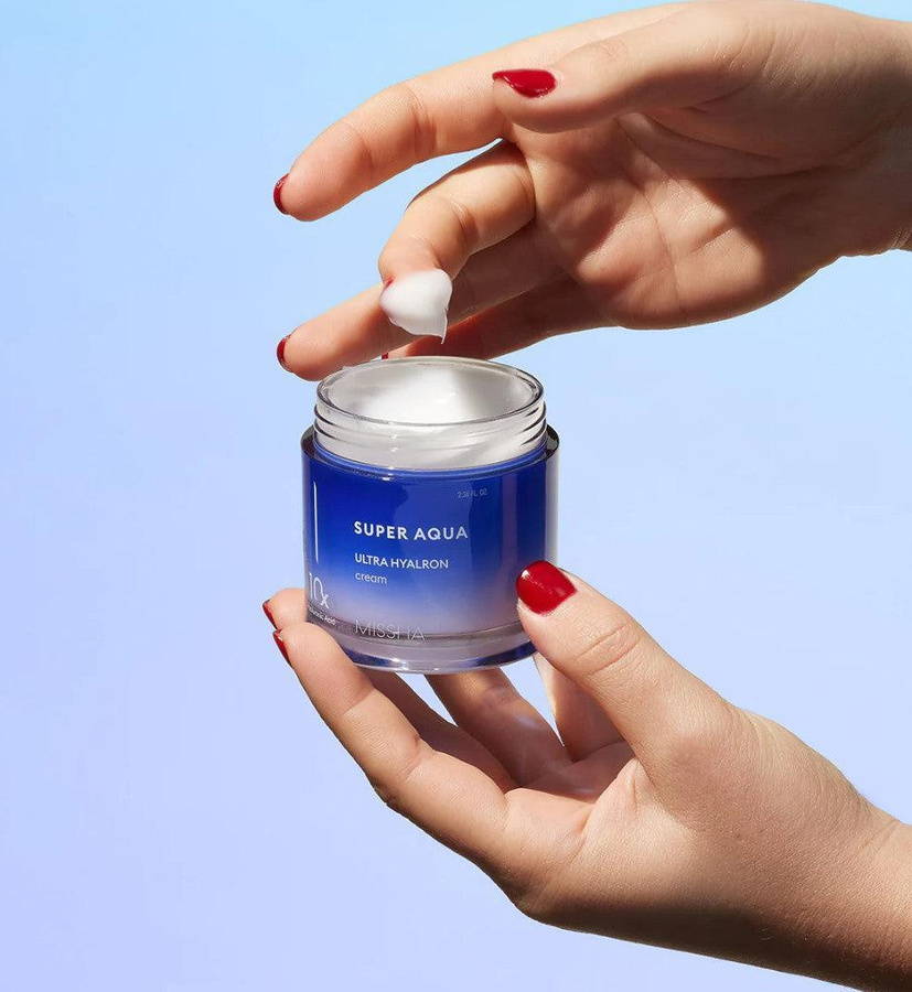 MISSHA Super Aqua Ultra Hyalron Creme, 70 ml, mit Hyaluronsäure - Bild 3