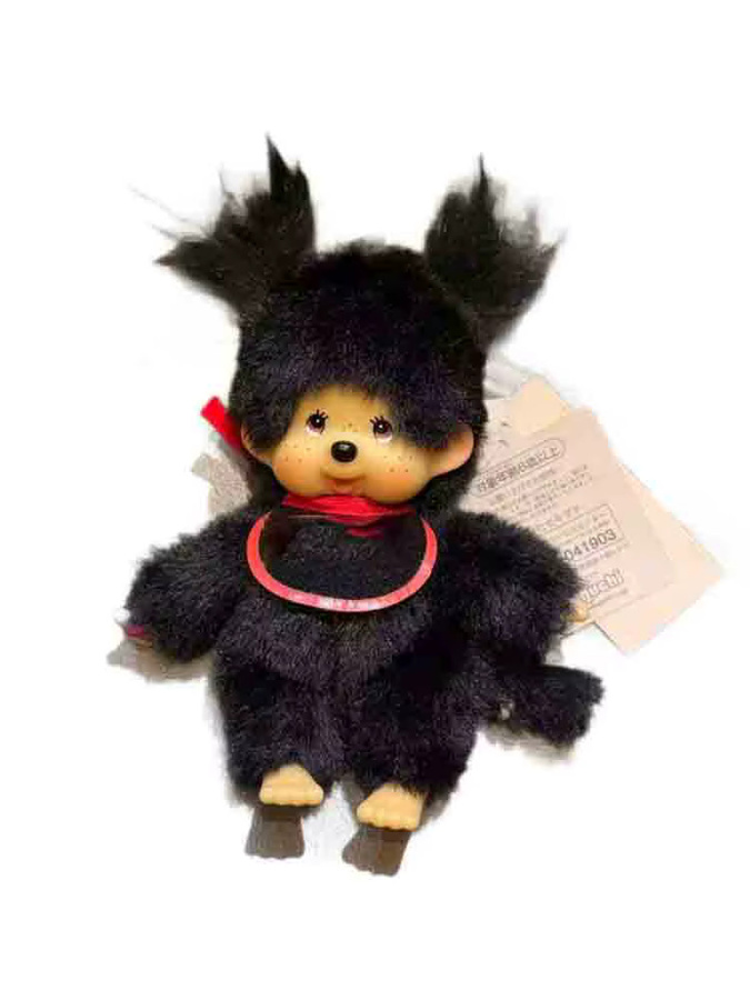 Bandai Meng Qiqi Plüschtier-Anhänger, Schwarz, Tiere - Bild 1