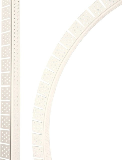 ProfileXXL Eckwinkel Flexibel Rund aus PVC in Weiß, B/T/H: 32 x 32 mm, Länge: 2,5 m - Bild 1