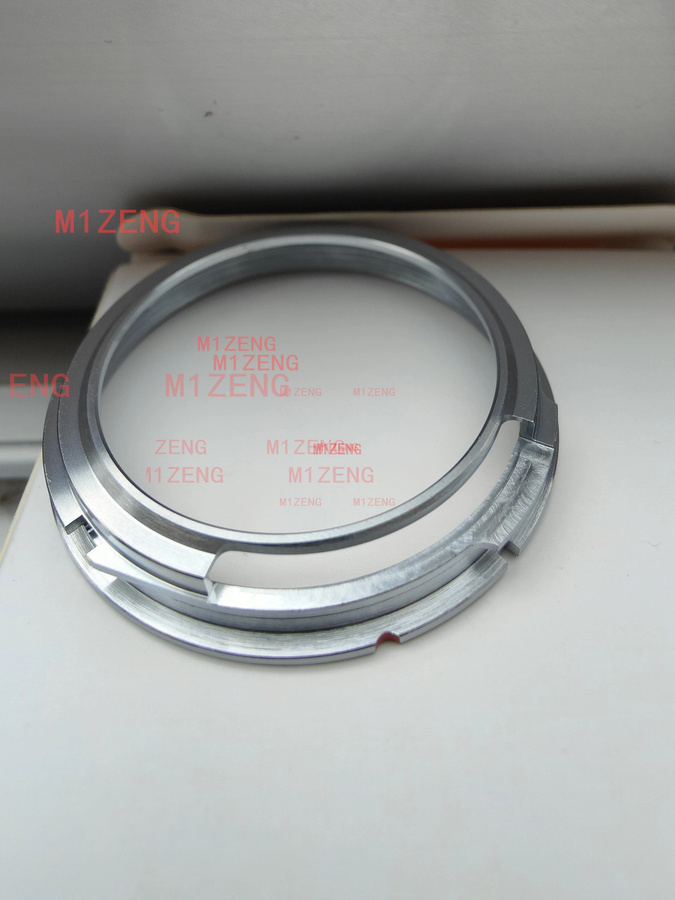 M1ZENG M42-CY Adapterring für M42 42 mm Objektive auf Contax Yashica C/Y CY DSLR-Kameras, Silber - Bild 2