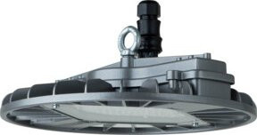 Schuch LED-Hallenleuchte grau, breitstrahlend, 5000K, IP65, mit Sicherheitsglas und Aluminium-Druckguss - Bild 1