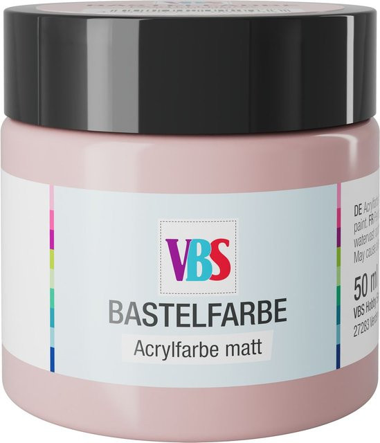 VBS Bastelfarbe in Pastell-Rosa, 50 ml - Bild 1