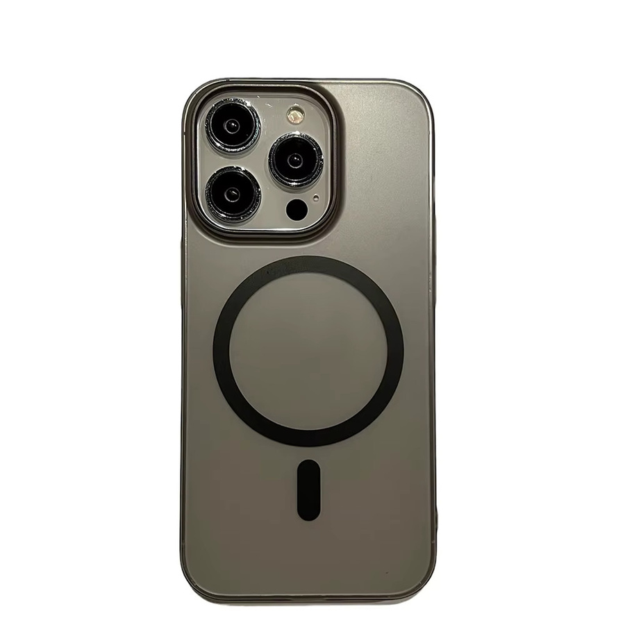 TAOYUNXI Magnetische Handyhülle für iPhone kompatibel mit MagSafe, Transparent, Matt und Transluzent - Bild 2