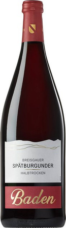Badischer Winzerverbund GmbH Spätburgunder Qualitätswein halbtrocken 2024 Rotwein 1,0 l