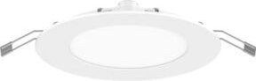 RZB LED-Einbaudownlight in Weiß mit 5W und 3000K Warmweiß, Durchmesser: 15,0 cm, Höhe: 3,6 cm - Bild 1