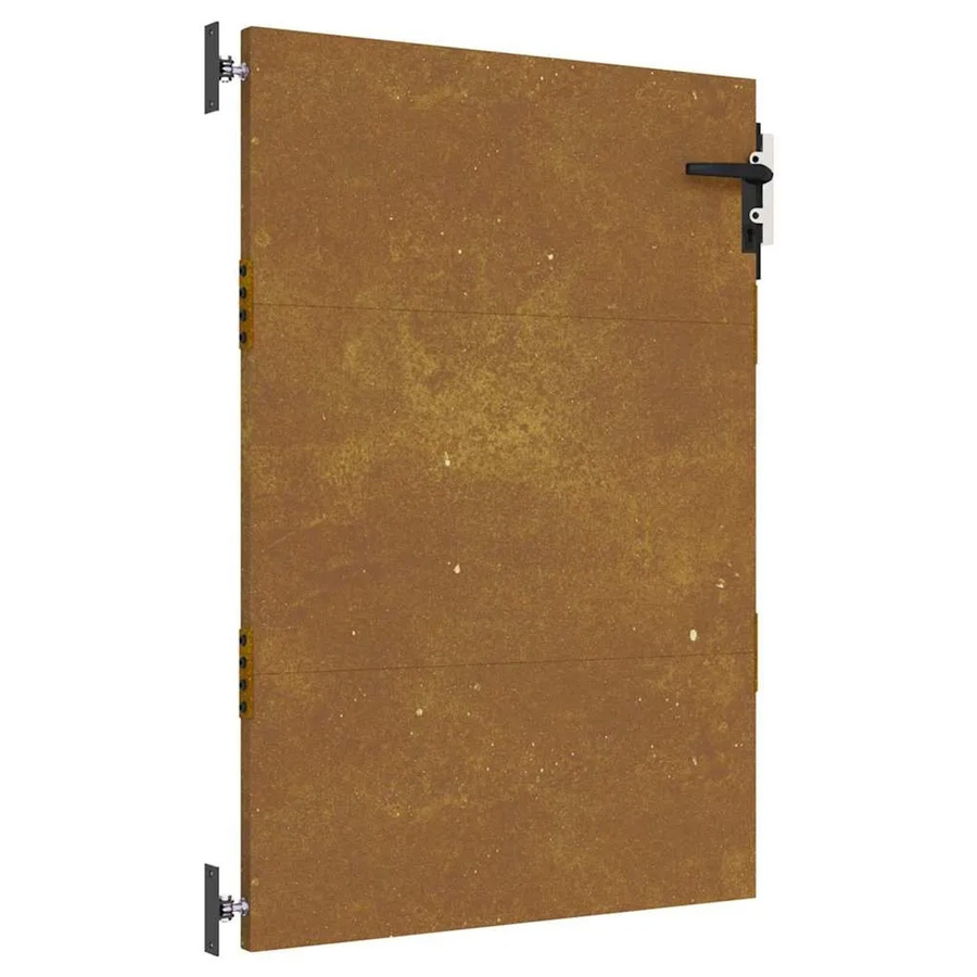 vidaXL Gartentor aus Cortenstahl in Rost-Optik, B/H: 85 x 125 cm - Bild 2