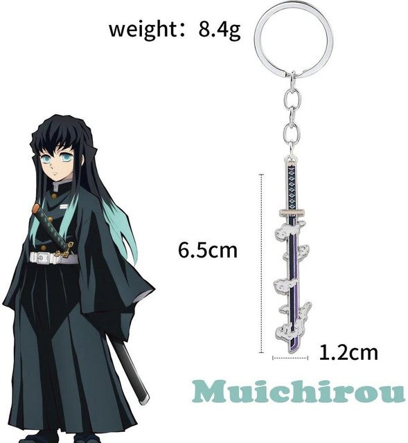 SONGCHANGSCHMUCK Schlüsselanhänger Metall, Schwarz, Unisex - Bild 1