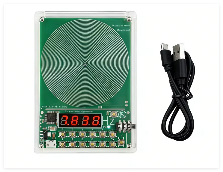 AISANRAY Schumann-Wellen-Generator mit Micro-USB-Schnittstelle, einstellbare Frequenz 0,01Hz bis 100000Hz, Sinuswellen-Signalgenerator, DC 5V - Bild 2