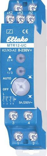 Eltako Motor-Trennrelais MTR12-UC in Blau mit 2+2S Kontakten und 250V Nennspannung - Bild 1