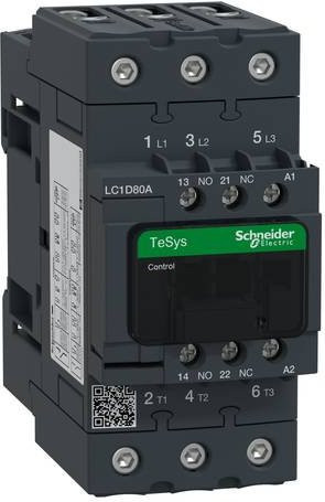 Schneider Electric LC1D80AFE7 Leistungsschütz in Grau - Bild 1