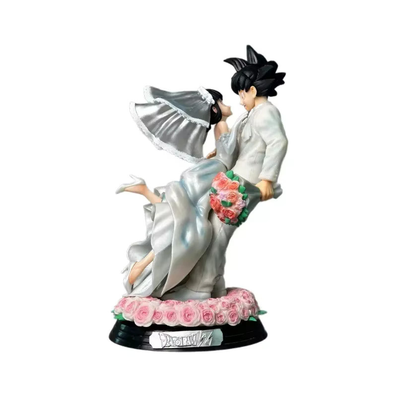 Bandai Dragon Ball Z Son Goku Figur Chichi Hochzeitsversion, PVC-Figurine, Einzelfigur - Bild 3